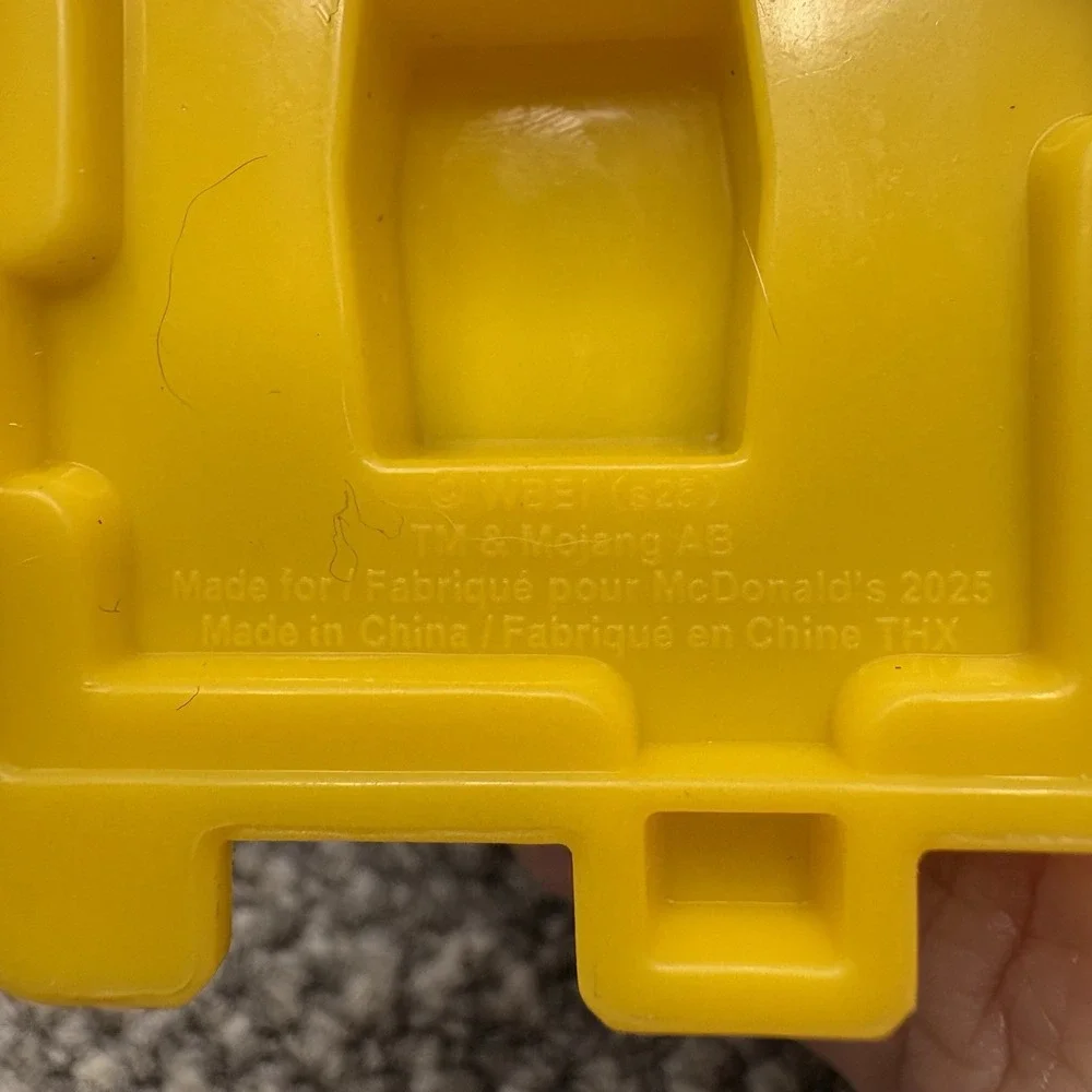 Minecraft 2025 McDonald's Toys Assorted Bee Creeper More Party Decorations‎